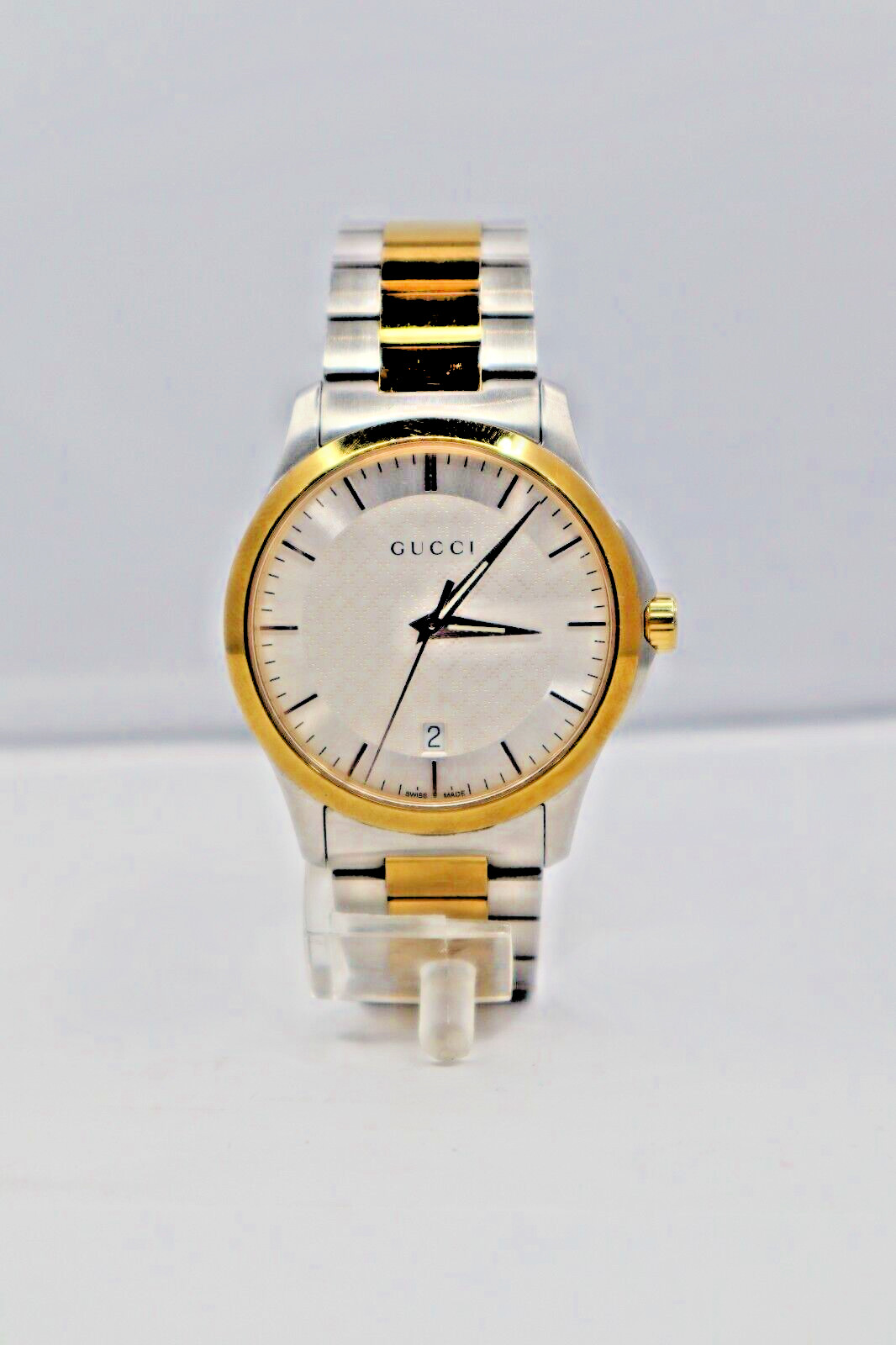 Gucci G-Timeless Men’s Two-Tone Stainless Steel Watch – YA126473