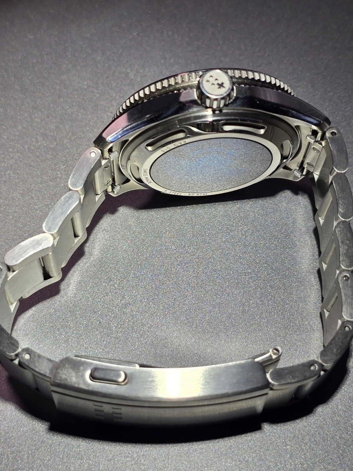 Christopher Ward C60 Sapphire Blue Dial Mk3 Full Set – SS Braclet & Hybrid Strap