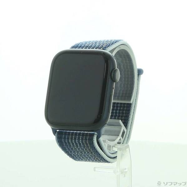 Sofmap Used Apple Watch Series 8 GPS 45mm Midnight Aluminum Case Storm Blue Spor
