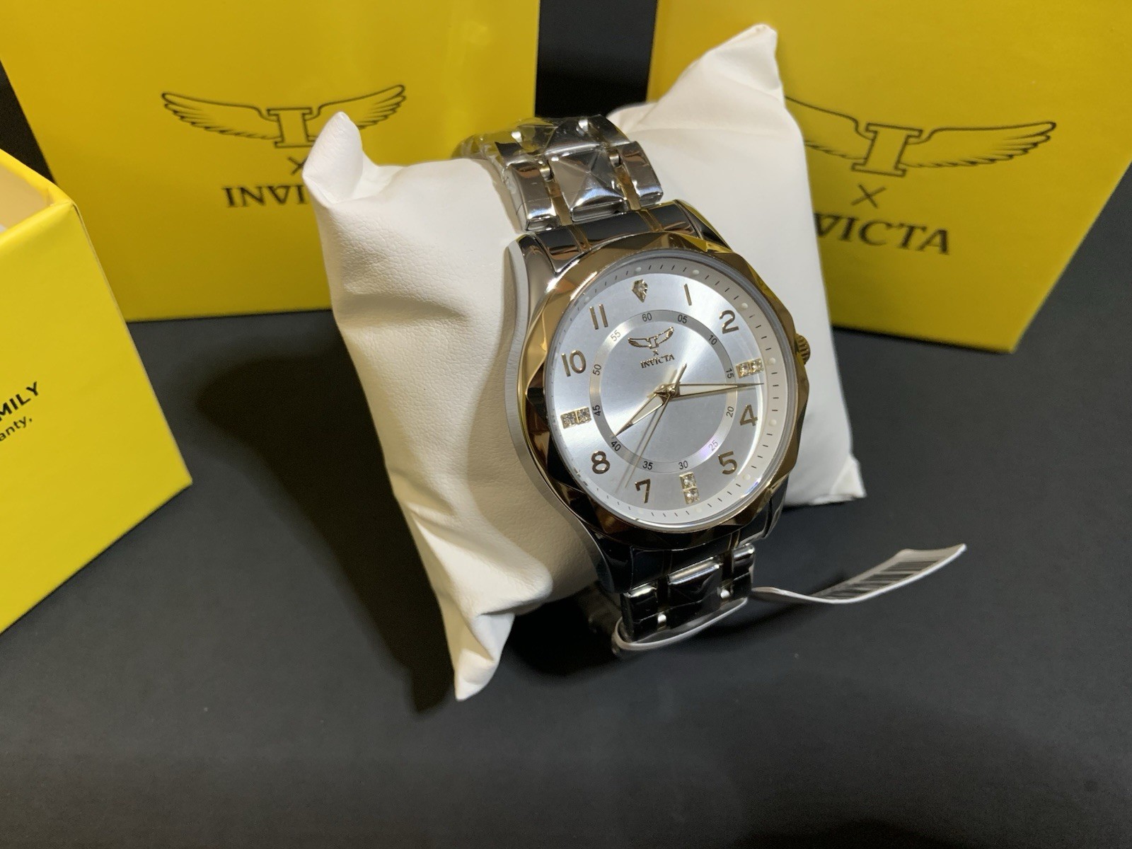 Invicta Men’s Watch- Specialty I by Invicta White Dial Two Tone Bracelet | 69023