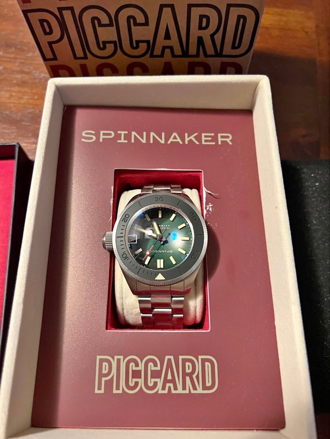 Spinnaker Piccard Stainless Steel 45mm Japanese Automatic Wristwatch