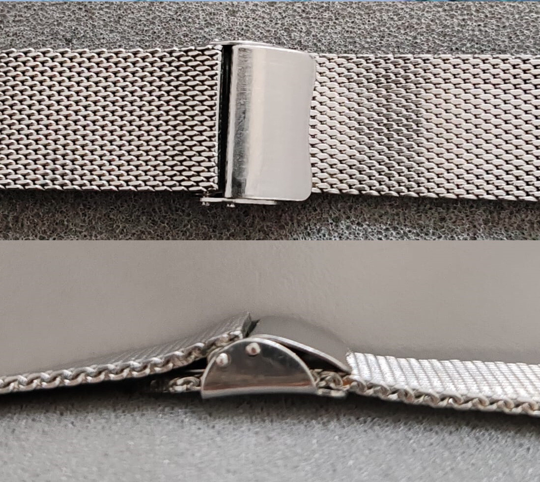 Certina New Art Extra Flat Steel Rare Monobloc Case Excellent Condition