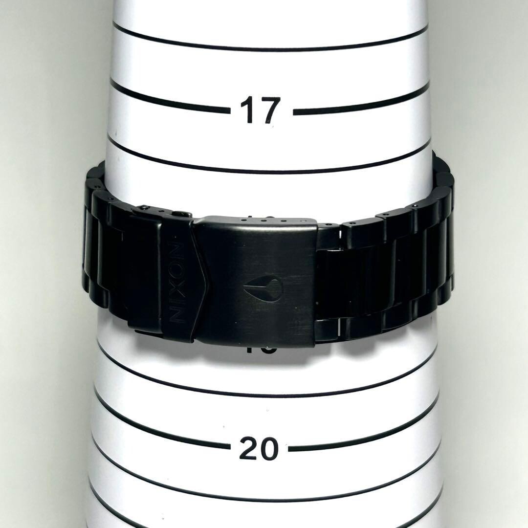 NIXON Authentic The Player Black Quartz Analog Stainless Steel Wristwatch 100M