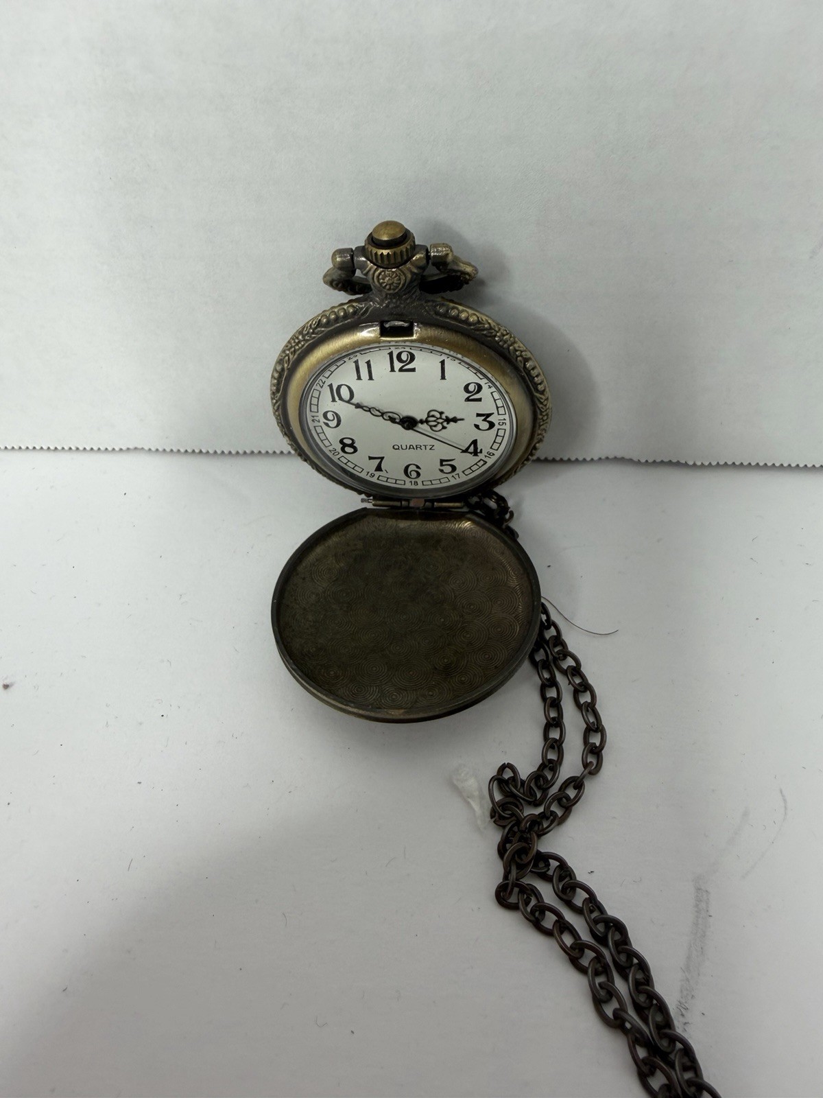 United States Air Force Pocket Watch With Necklace Chain