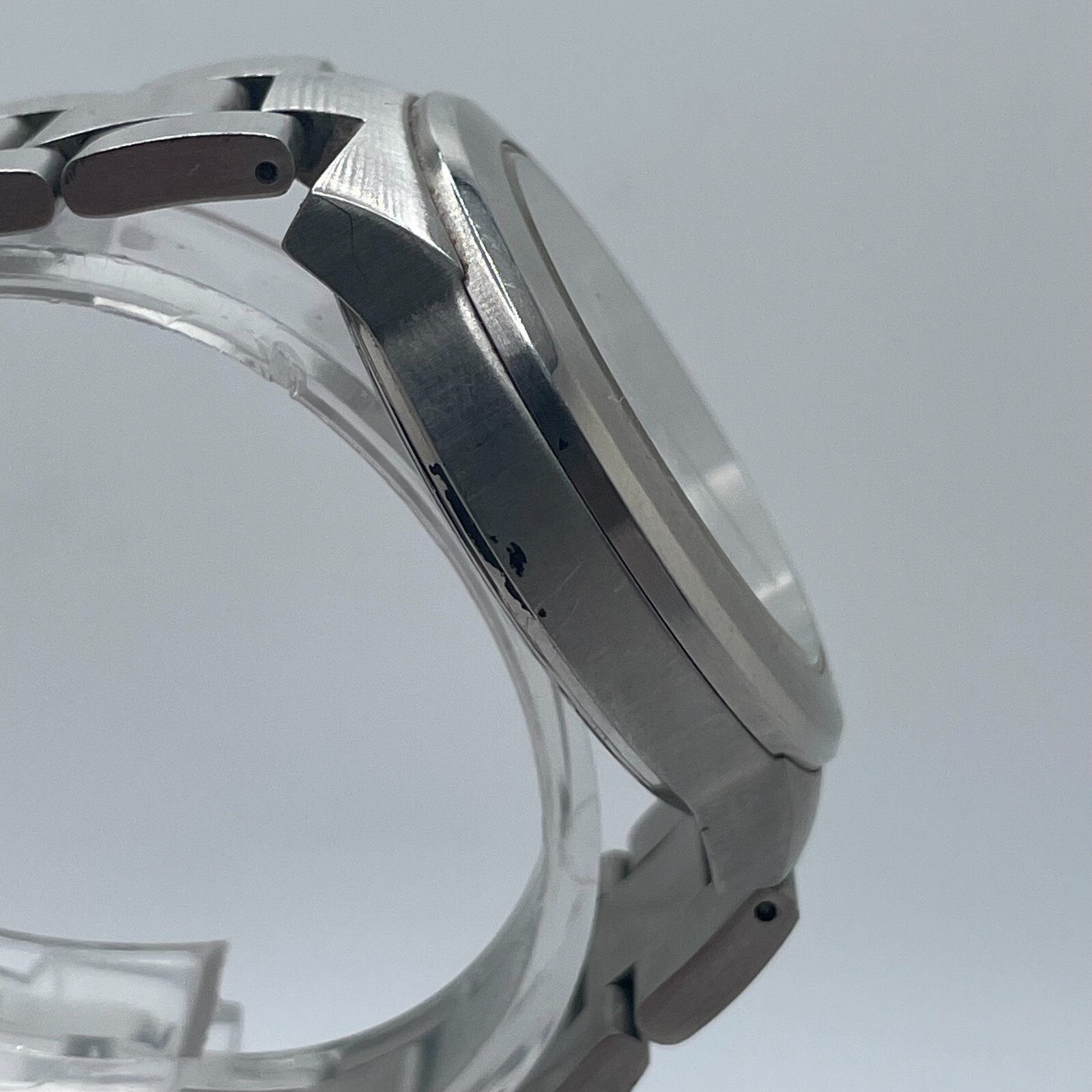 Skagen Womens Watch Day Date 24H Quartz Analog 36mm Silver Tone Case Dial Band