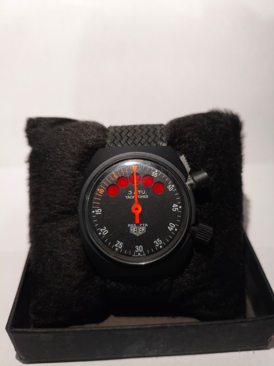Vintage Heuer Regatta Yacht Timer 202.515 Wrist Stopwatch – Working