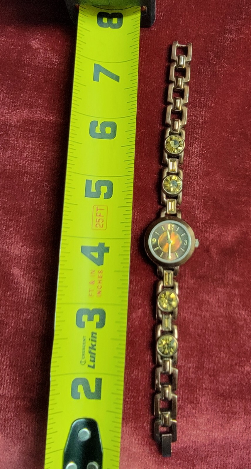 Allude Women’s Brown Bracelet Analog Watch Beautiful Ladies Watch w/ New Battery