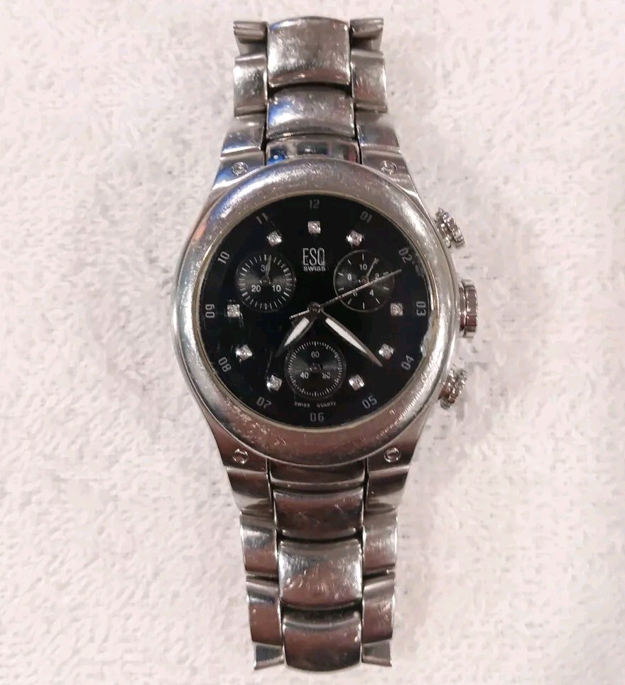 ESQ Swiss E5262 Watch Black Face