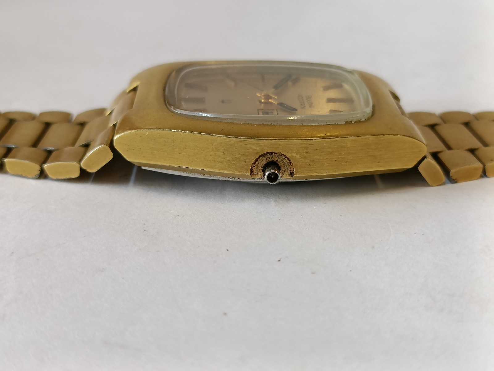NOT WORKING REPAIR SPARE FOR PARTS BULOVA ACCUTRON QUARTZ SWISS MEN’S