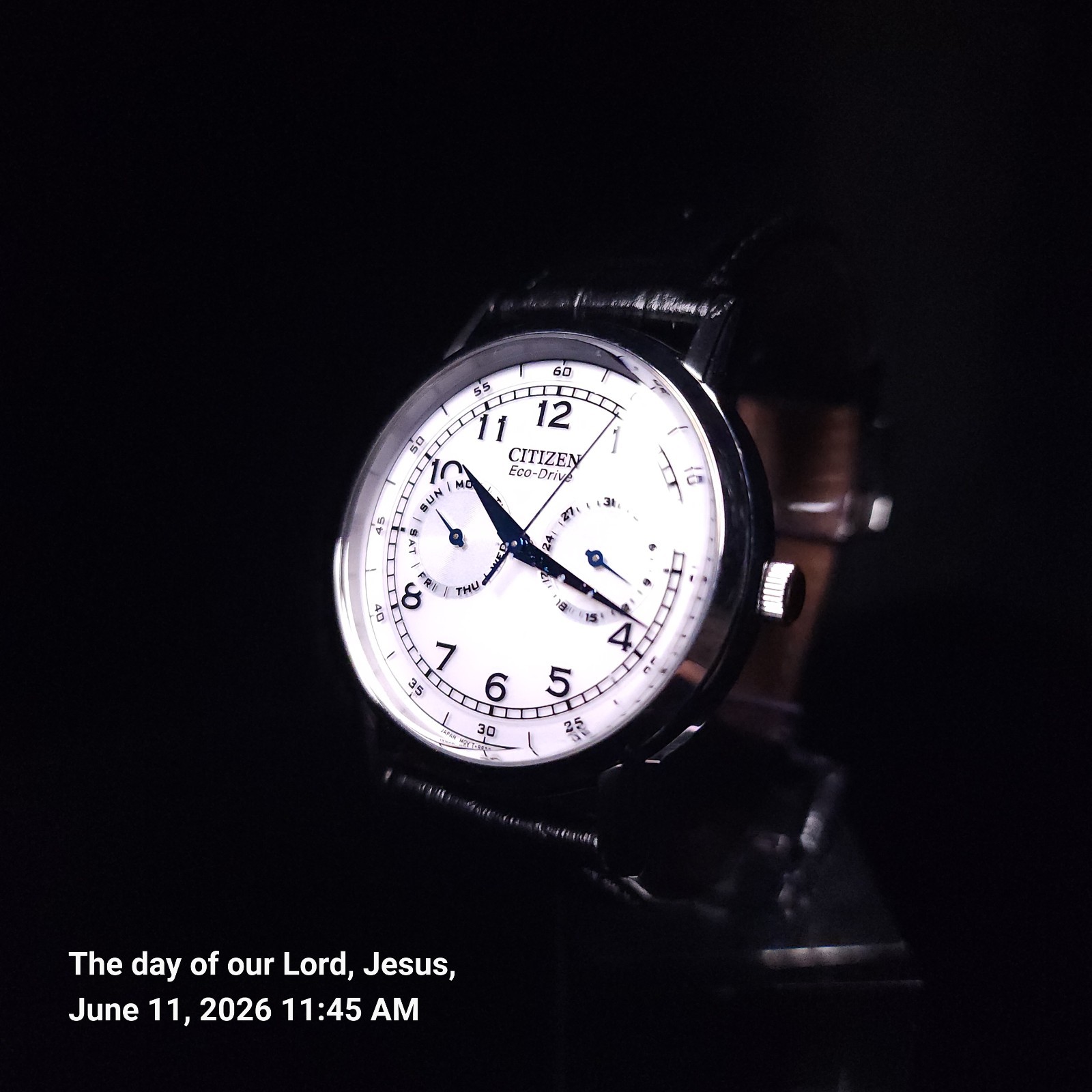 Citizen Classic Corso Eco-Drive AO9000-06B 42mm Eco-Drive Men’s Watch