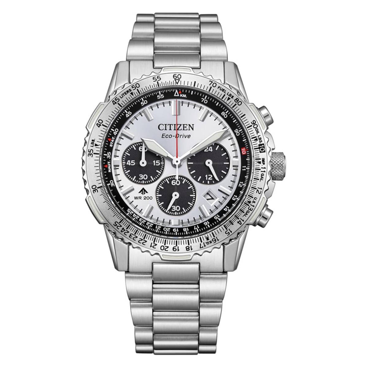 Citizen Men’s Promaster CA4660 61A Pilot Watch SKY Chronograph Eco Drive New