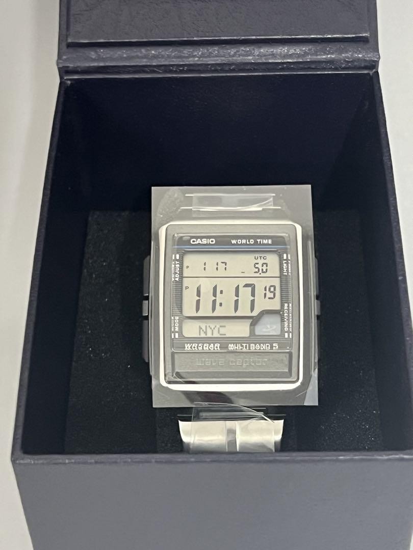 CASIO WAVE CEPTOR WV-59RD-1AJF Men’s Watch Super Illuminator in Box New