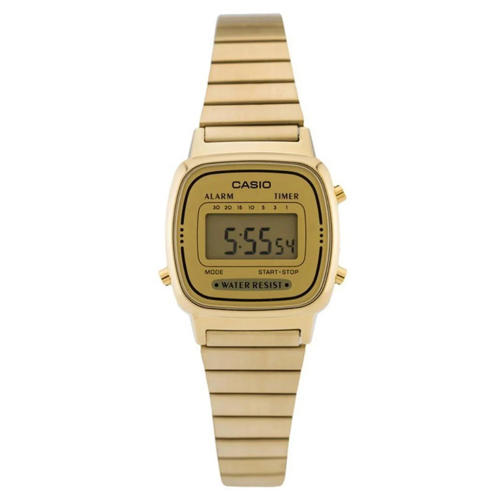 Casio LA670WGA-9 LA670WGA LA670 Vintage Gold Womens Digital Watch