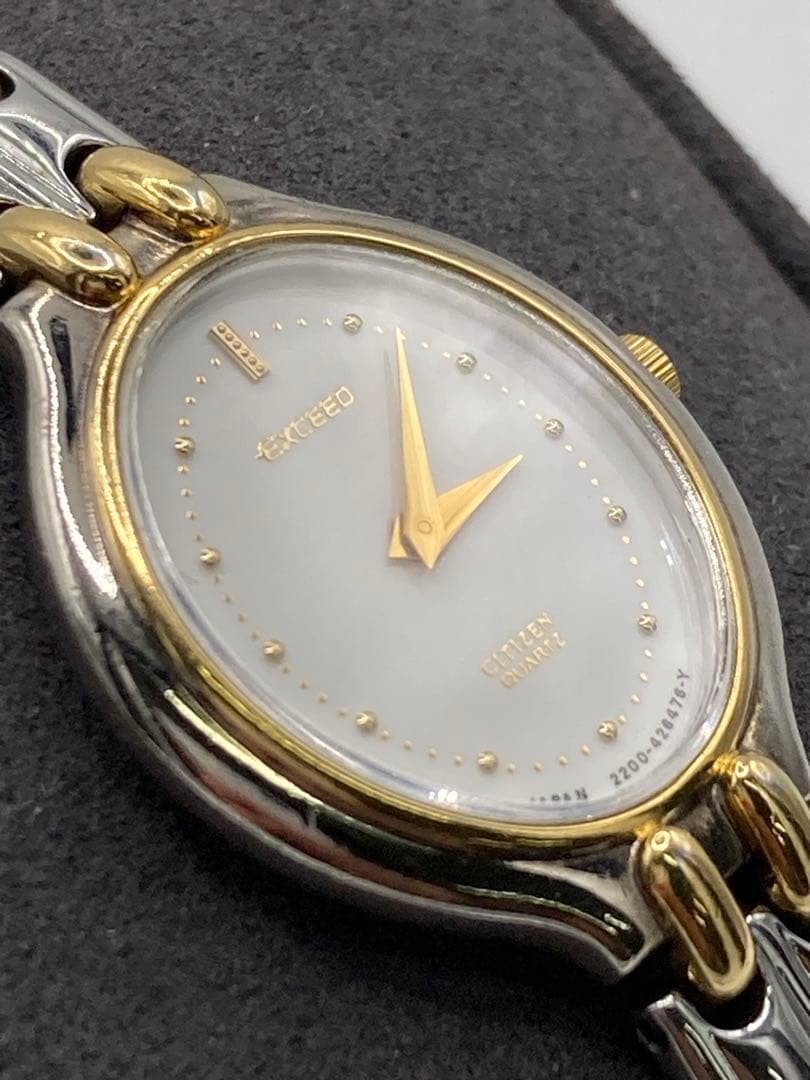 Citizen Exceed 2200-227344 Quartz Wristwatch, Working Condition