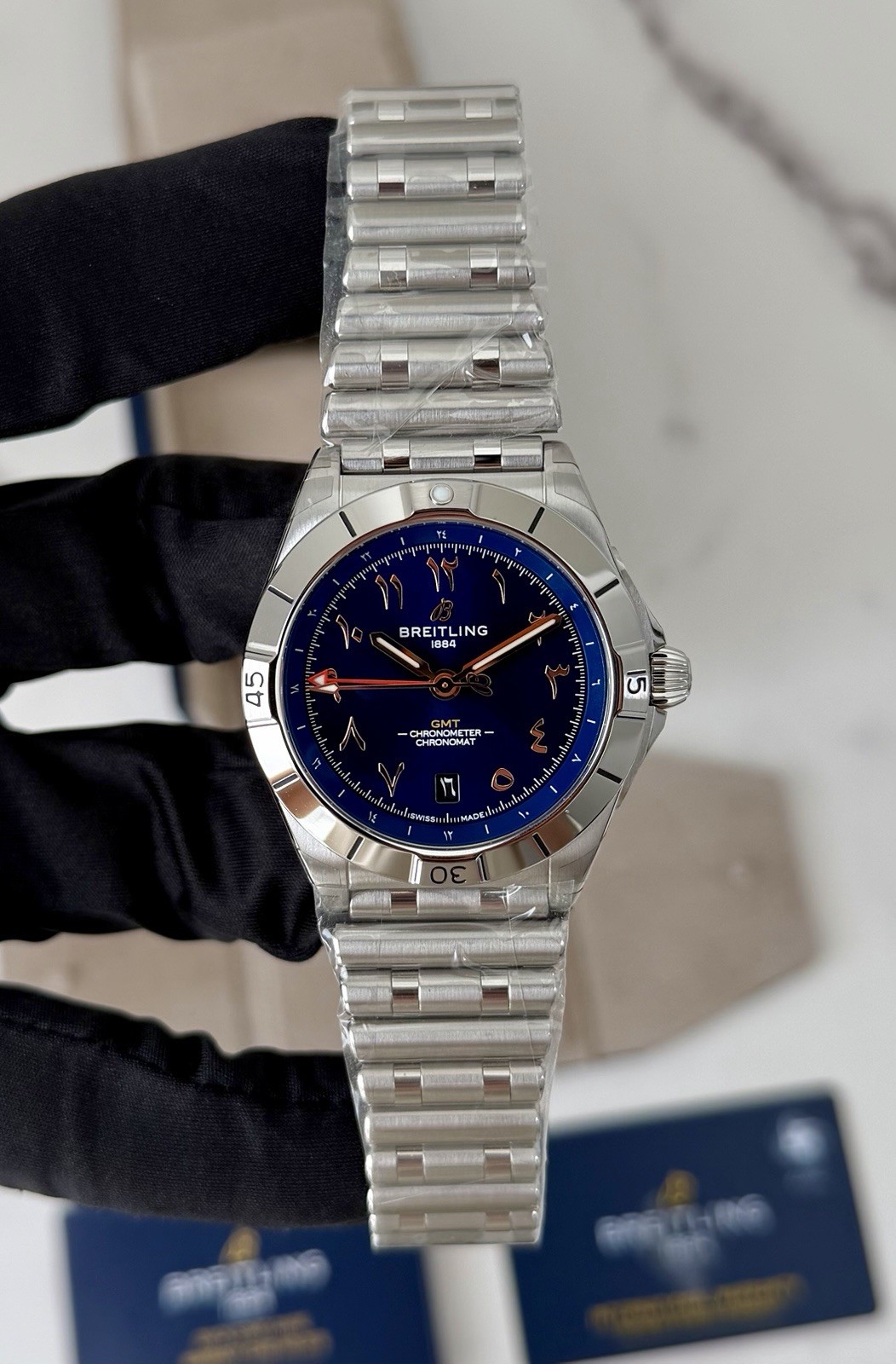 Breitling Chronomat GMT “Malaysia Edition” Limited To 68 Pieces A32398E71C1A1