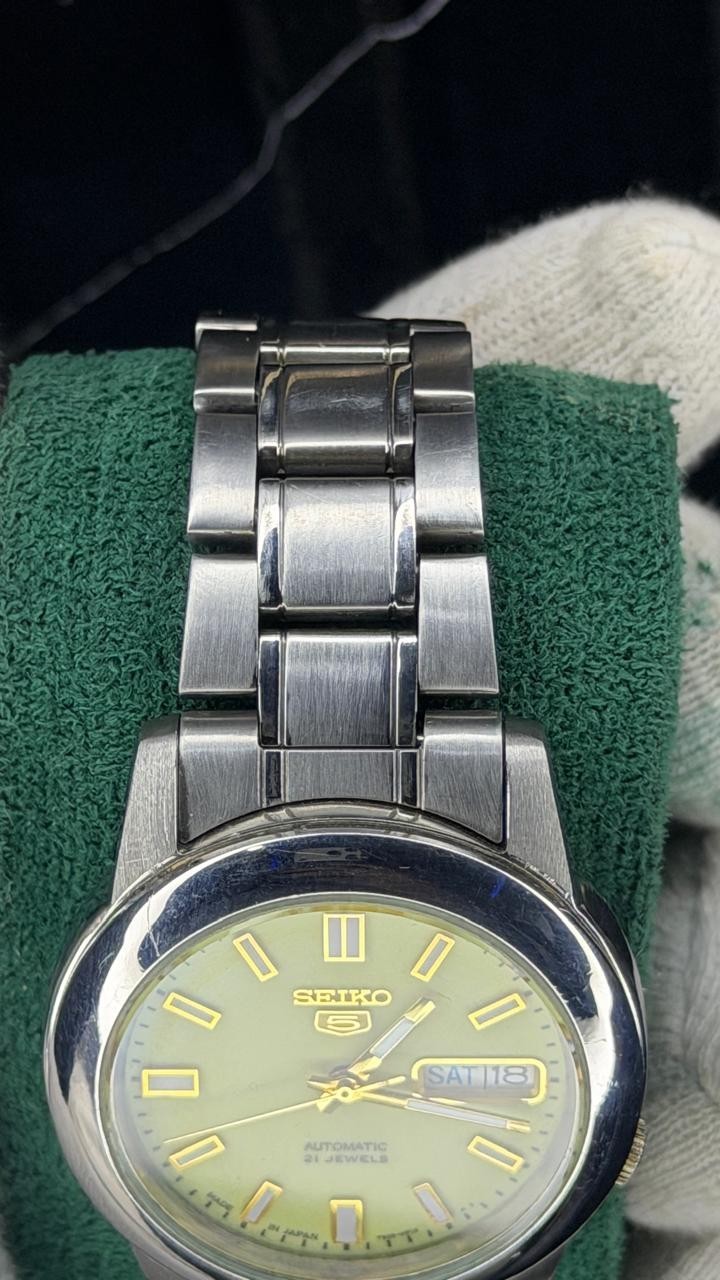 Seiko 5 Men’s Automatic Full Lume Dial SNKK19J17s26 Day/Date