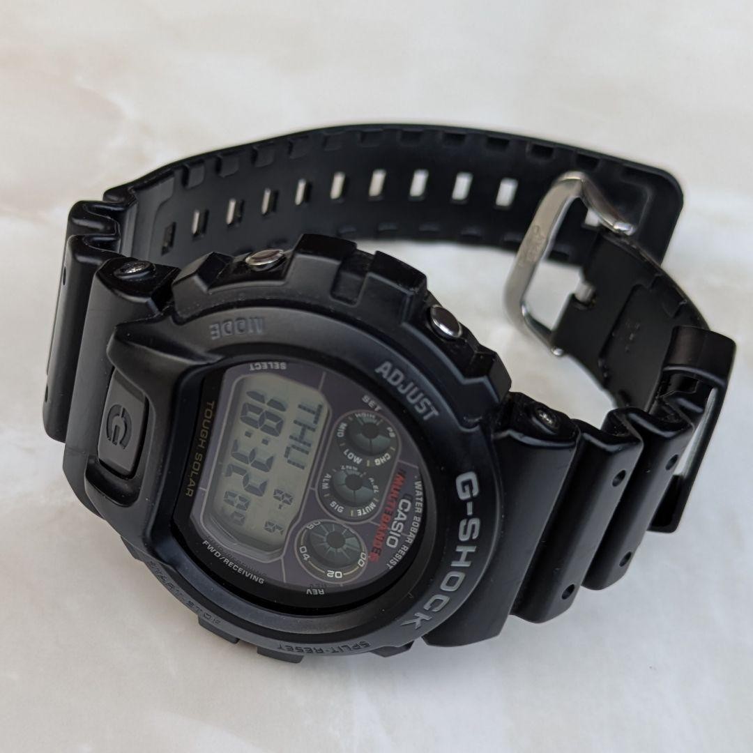 excellent condition Casio GW 6900-1JF Tough Solar Serviced Radio Solar