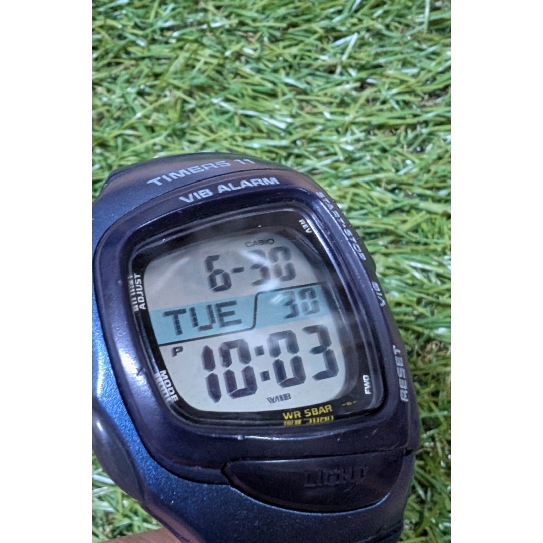 Casio Phys Timers11 RFT-100-1JF Digital Referee Watch Navy Japan