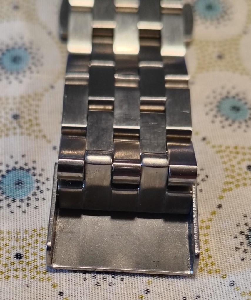 Gevril GV2 ‘8 Ball’ ‘Jump Hour’ watch w moving hour disc 45mm auto 25 jewels EUC