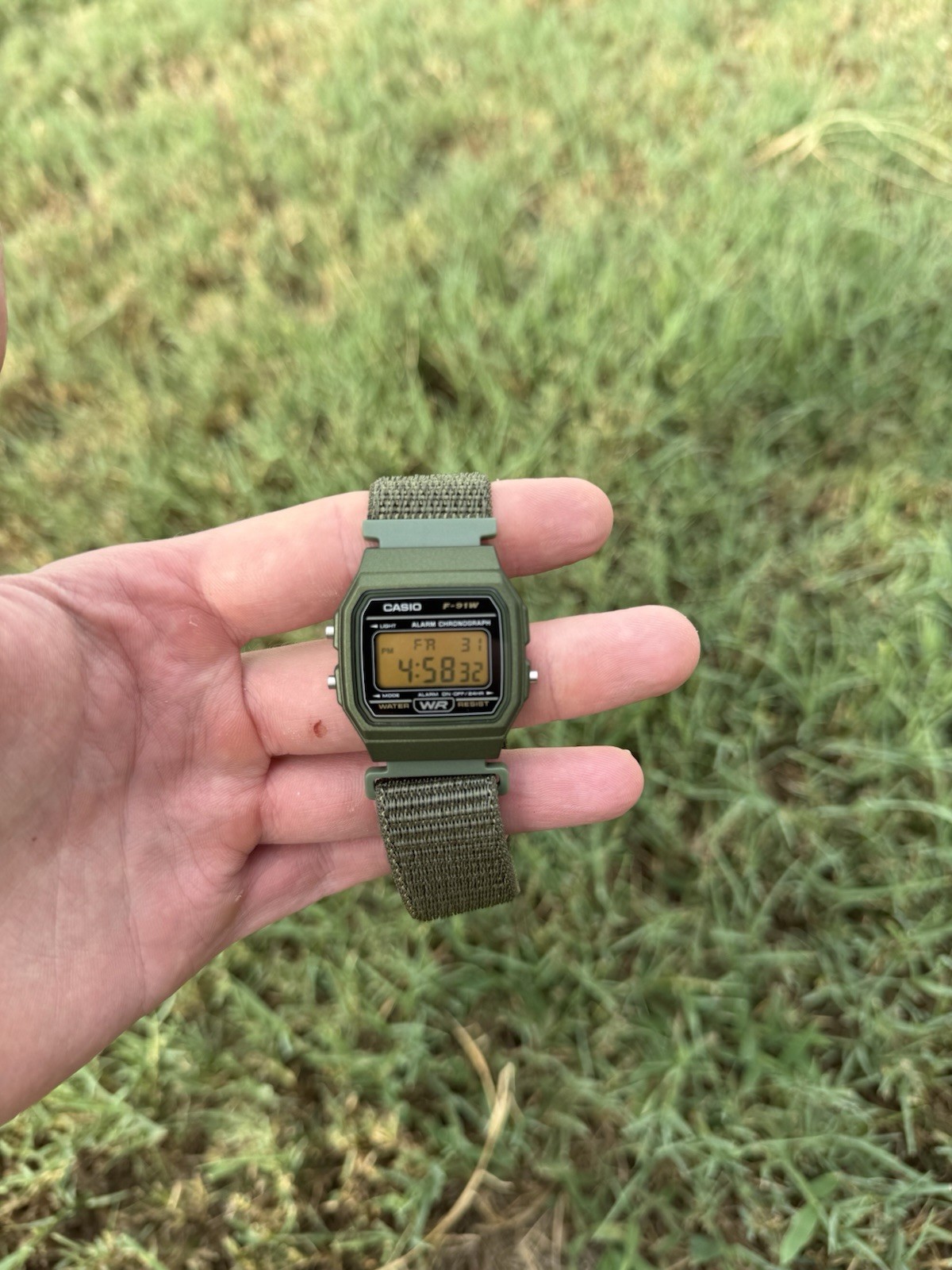 custom casio F91W “tracker” mod new in box w papers