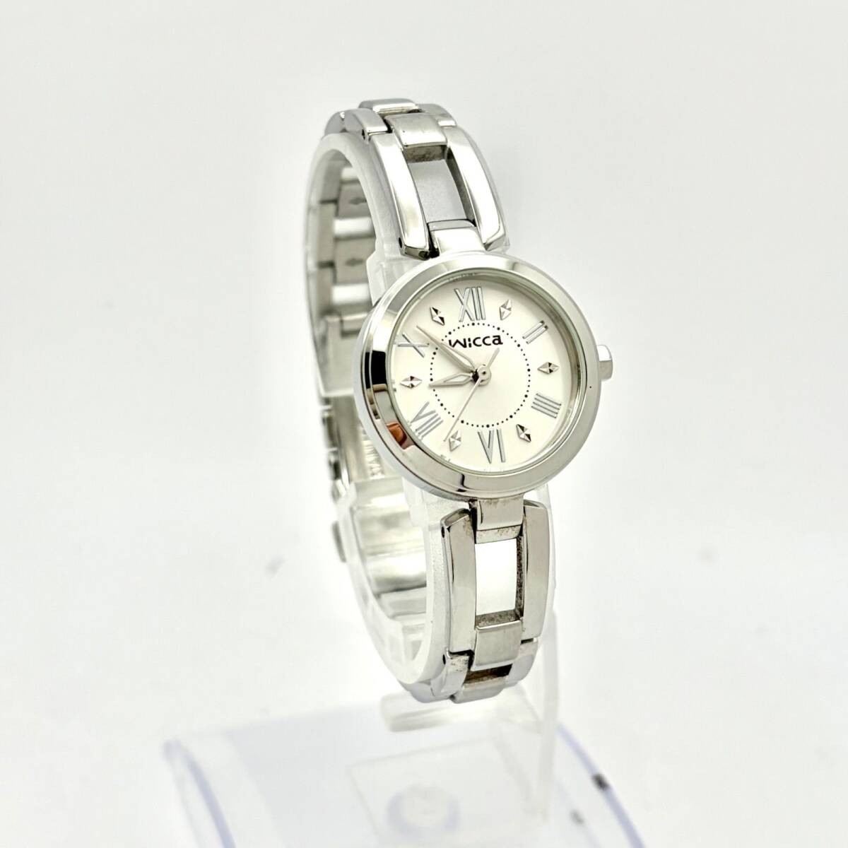 New Battery CITIZEN Wicca Ladies Watch Silver 5930 S100330 571300067