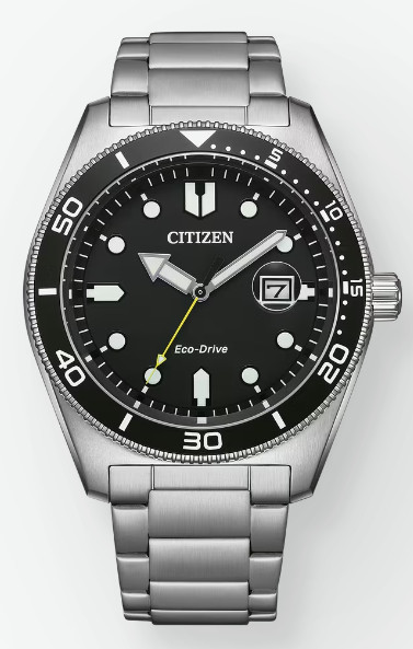 Citizen AW1760-81E NEW Eco-Drive Men’s Sports Watch, Black Dial, 43mm
