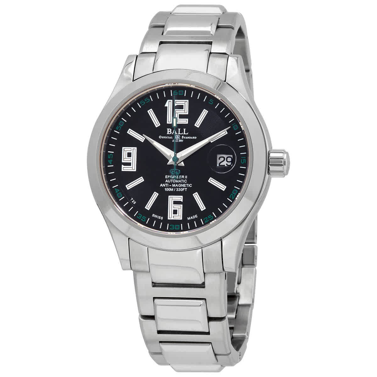 Ball Engineer II Automatic Black Dial Men’s Watch NM1020C-S4-BK