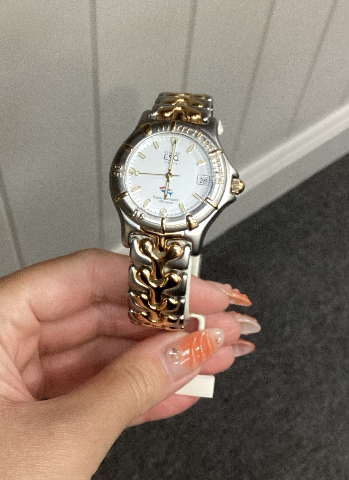 ESQ Two Tone Men’s Watch 07300238 (Orig. $295.00)