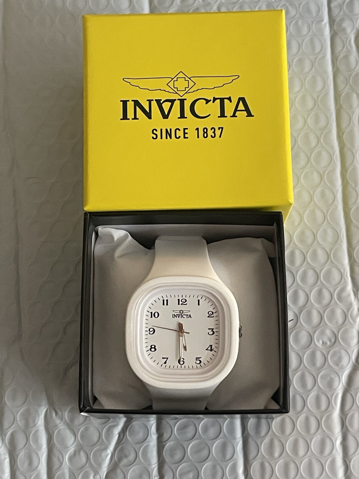Invicta Celestial Velvion Unisex Watch – 45.3mm, White NEW
