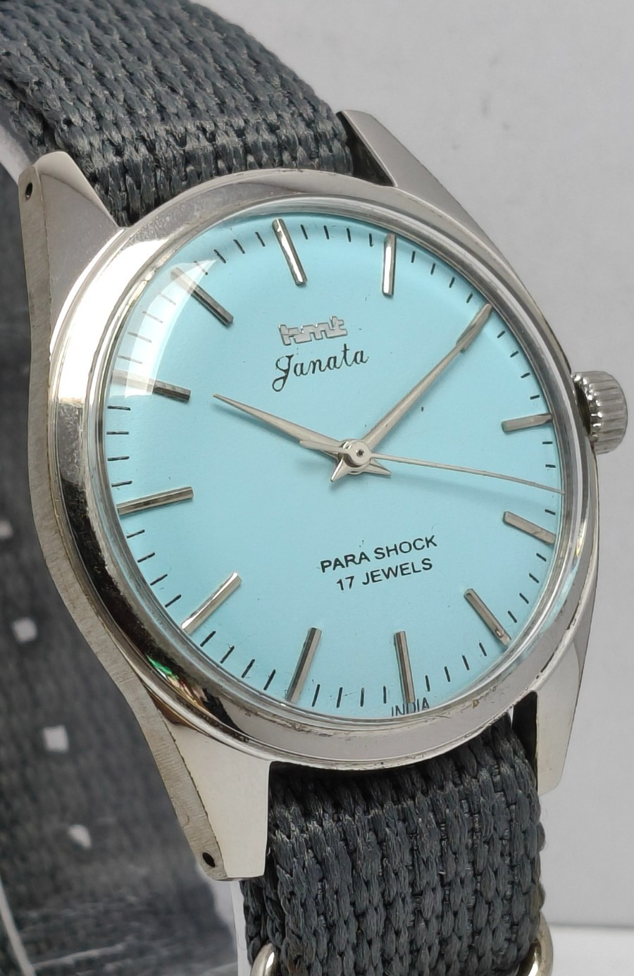 HMT Janata 17 Jewels Hand-Winding Wrist Watch For Men’s In Working Condition