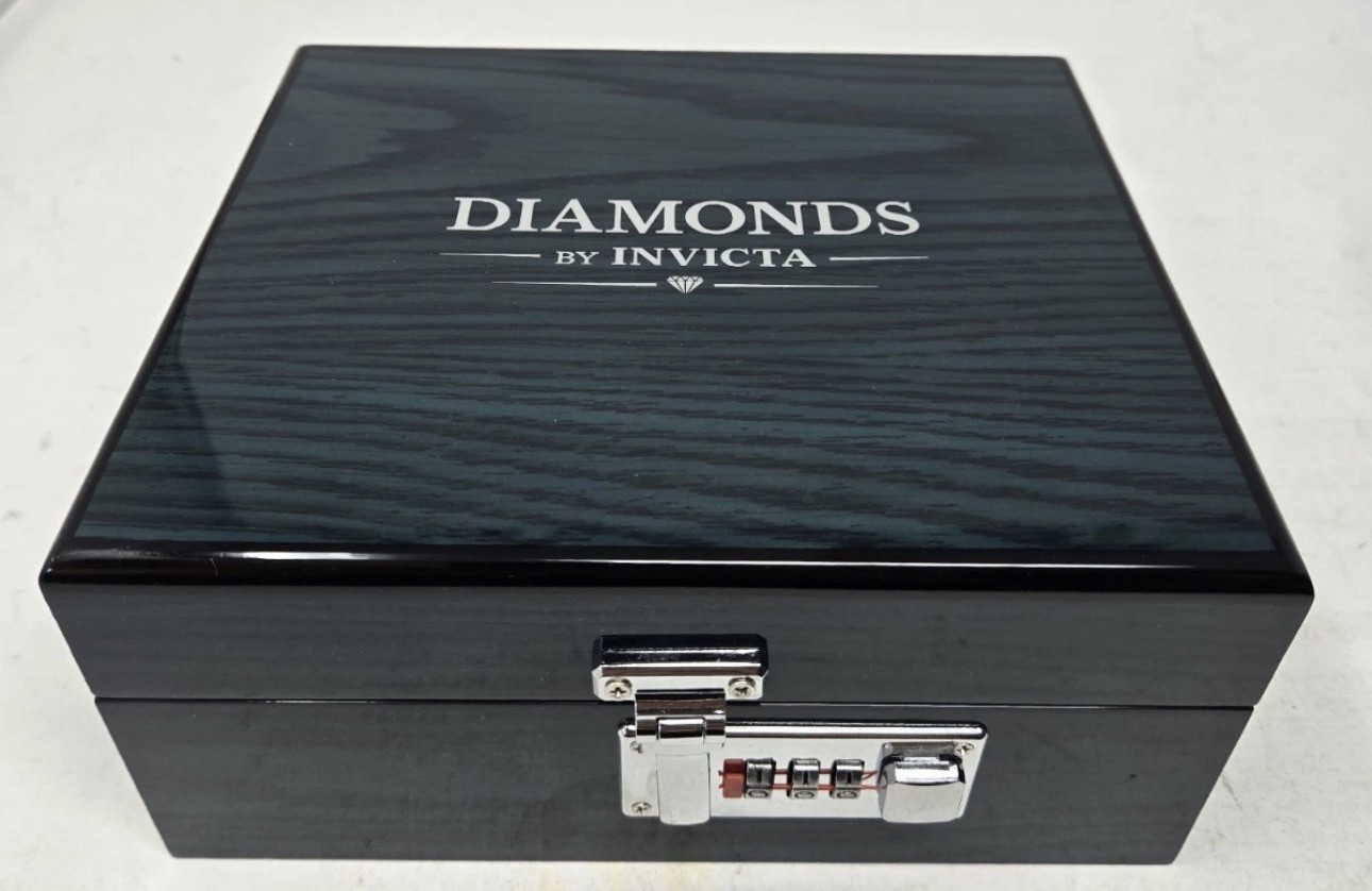 🔥NEW Invicta Celestial Orbitha 💎1.6ct💎 K9 Glass AUTOMATIC 45mm Lock Box 70128