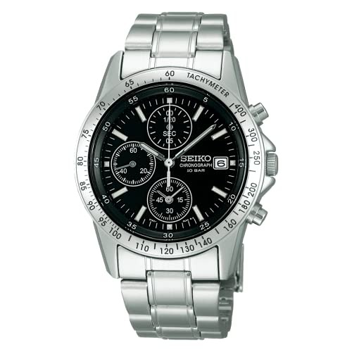 Seiko Selection Men’s Quartz Chronograph Watch SBTQ041 Silver form JAPAN F/S