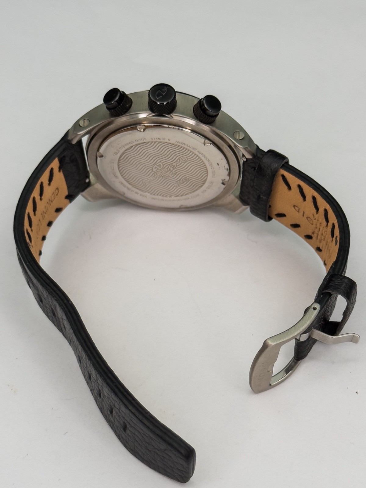 Android Savant Retrograde Chronograph AD443 Swiss ETA Lime Green 48mm Mens Watch