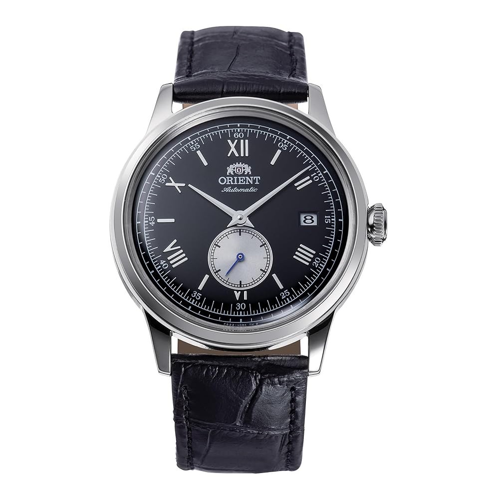 Orient Men’s Bambino Small Seconds Black Dial Automatic 38mm Watch RA-AP0101B