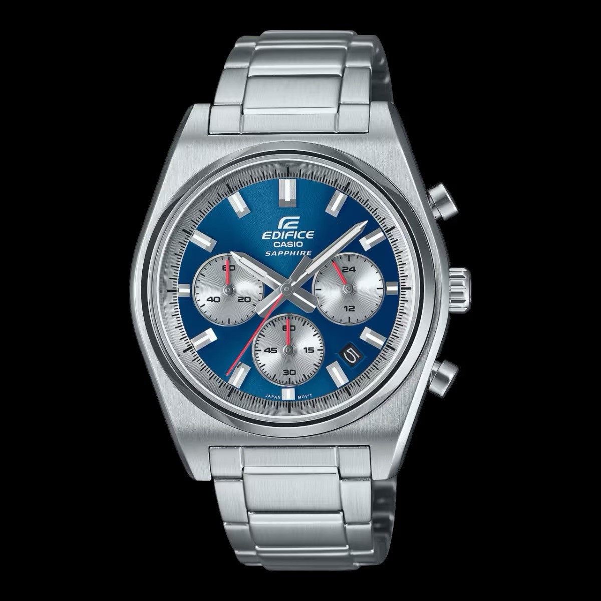 Casio EFB730D-2AV, Edifice Watch, Chronograph, Date, 100 Meter, 40MM Case, NEW