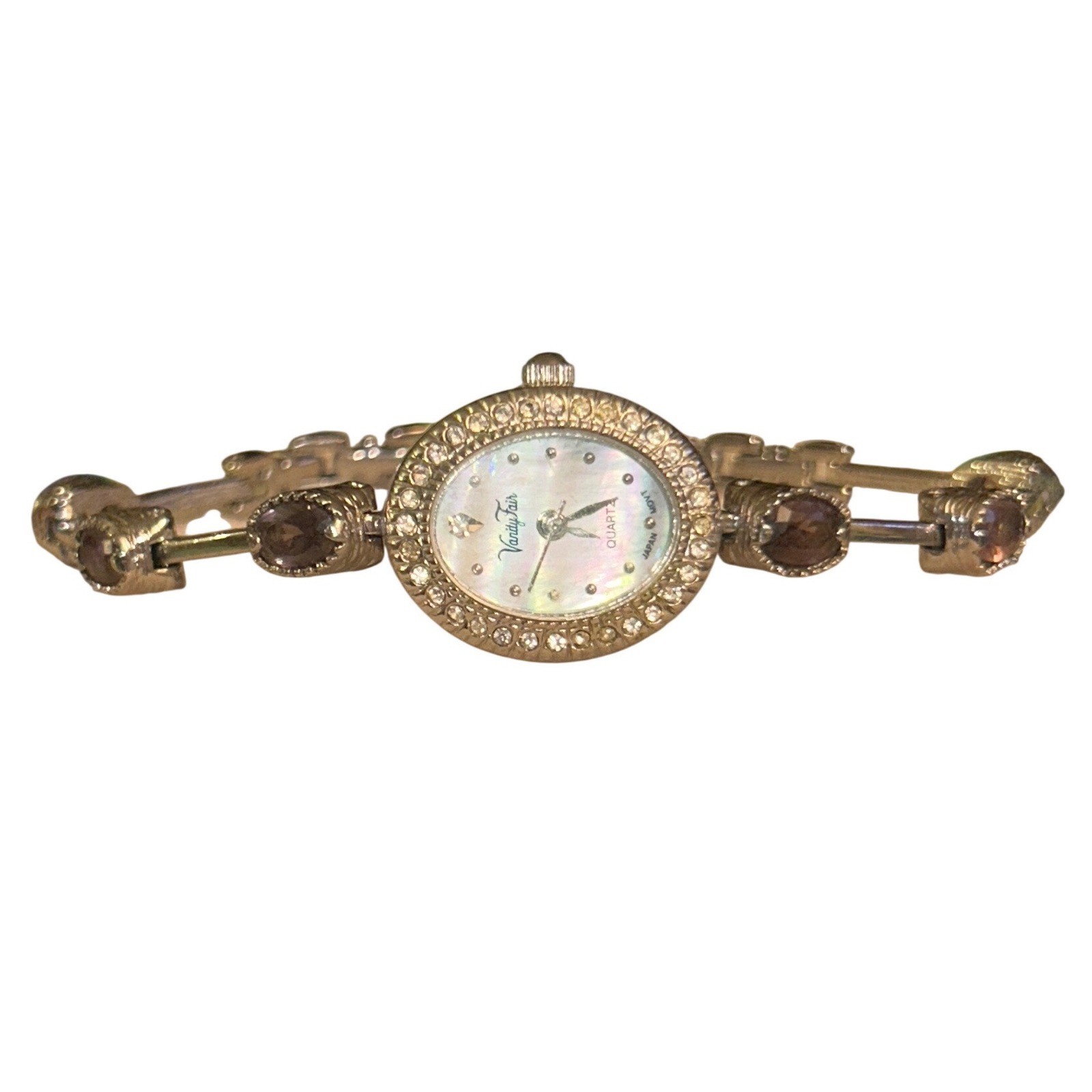 Vintage Vanity Fair Quartz Watch Silver Tone